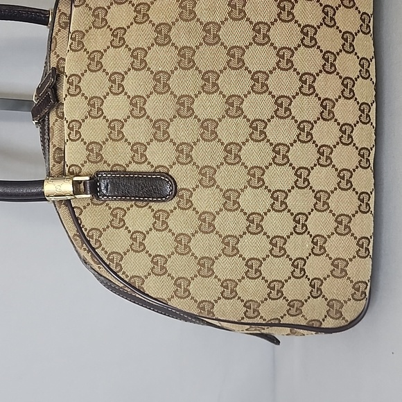✨️GUCCI GG Canvas Savoy Bowling Bag - Picture 5 of 15